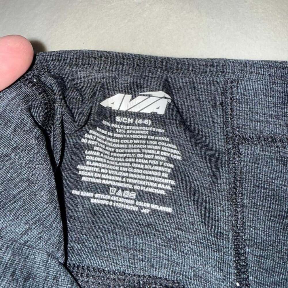 AVIA Melange Athletic Pants Leggings Size S 4-6